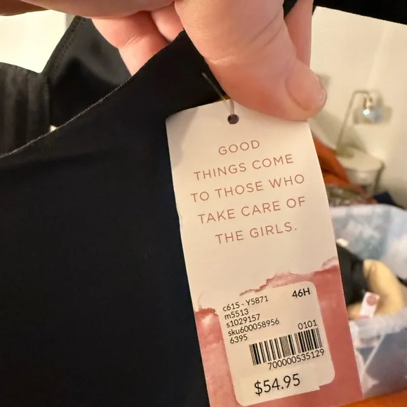 Cacique Classic Black Bra - Picture 3 of 4